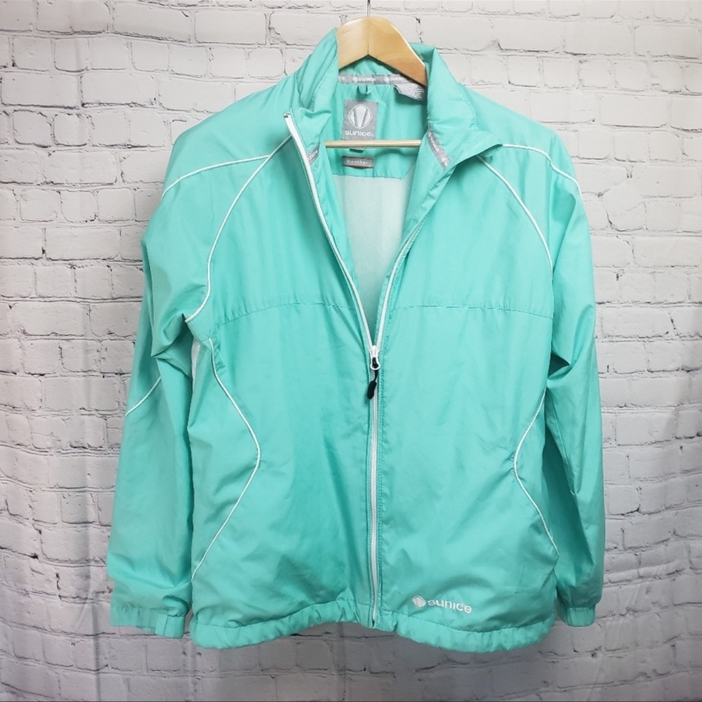 🍒3/$45🍒! Sunice Turquoise Windbreaker Jacket